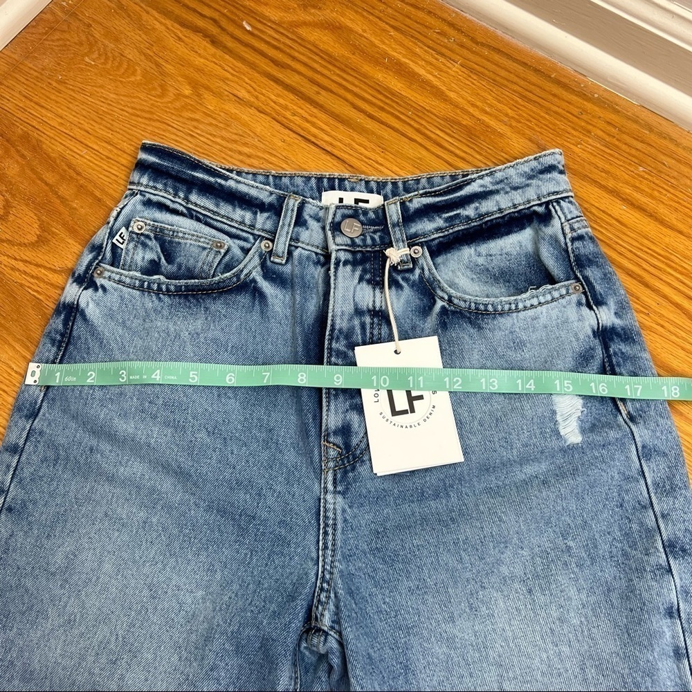 Lovers + Friends Reece High Rise Straight Leg Jeans - Picture 8 of 16
